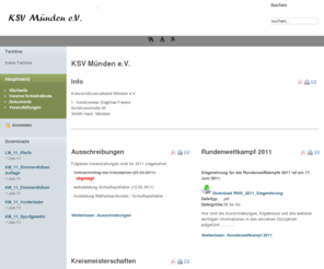 ksv-muenden.de: KSV Münden e.V.
Joomla! - dynamische Portal-Engine und Content-Management-System