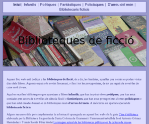 librariesoftheworld.com: Biblioteques de ficció
Biblioteques de ficció. Presentació