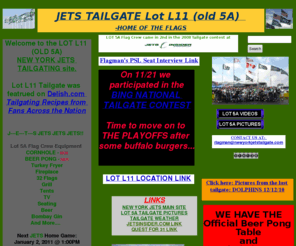 tailgateflags.com: Jets Tailgate Lot 5A
New York Jets tailgate Lot 5A  Jets tailgating