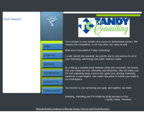 tandyconsulting.com: Home
Professional Service