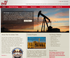 uteenergy.com: Home - Ute Energy LLC
oil, gas, drilling, energy, ute Tribe, Utah, Colorado