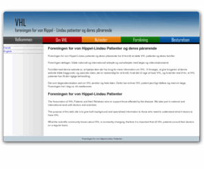 vhl.dk: Foreningen for von Hippel-Lindau Patienter
