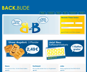 backbude.info: BACK.BUDE  Frankenback GmbH
Backwaren der BACK.BUDE sind frisch, lecker und günstig.