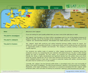 latgran.lv: About us | Latgran
About us. Mēs Jums palīdzēsim Jūs esiet pareizajā vietā un laikā!