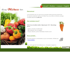 fermemichaca.com: Bienvenue Ferme Michaca
Ferme Michaca Farm enr.