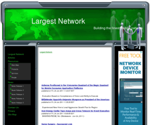 largestnetwork.org: Largest Network - Largest Network
This is the description for the index page of your site and so should include some appropriately keyword rich copy.