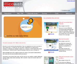 illicoweb.mobi: illicoweb: création de site internet et référencement de sites web
Description des outils : illicopage logiciel de gestion de contenu (outil CMS), illicoged gestion electronique de document de la société illicoweb, agence web spécialisée dans la création de site internet et le référencement pour sites web de collectivité locale et de PME-PMI