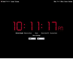 kukuklok.info: Online Alarm Clock
Online Alarm Clock - Free internet alarm clock displaying your computer time.