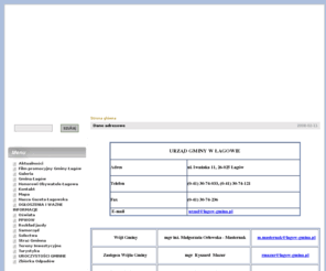 lagow-gmina.pl:  Gmina Łagów - oficjalna strona 
gmina łagów lagow wojt gminy urzad urząd swietokrzyskie