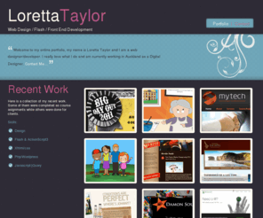 loretta-taylor.com: Loretta Taylor  :: Portfolio :: Web Design  and Development
Web Designer and Developer