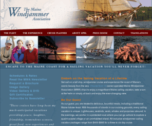 mainetallships.com: Maine Coast Windjammer Sailing Vacations - Maine Windjammer Association
Maine coast sailing vacations with the 12 tall ships of the Maine Windjammer Association.