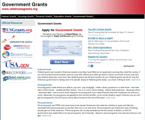 oklahomagrants.org: Oklahoma Grants
Oklahoma State Government Grants are available for US Citizens who reside in the State of Oklahoma.