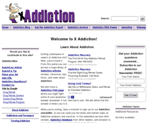 xaddiction.com: Addiction |
Expert advice and tips on Addiction topics | 