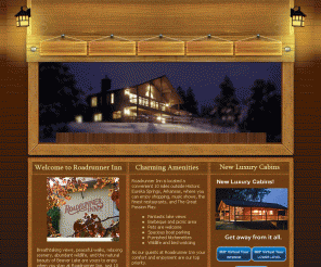 Beaverlakeview Com Roadrunner Inn And Beaver Lake Log Cabins On