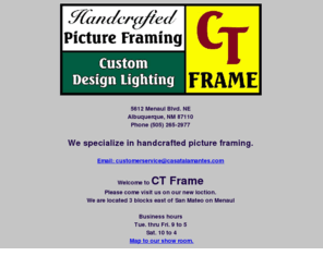 ctframe.net: CT Frame
.

CT Frame, We specilize in handcrafted picture framing