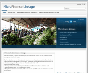 microfinancelinkage.com: MicroFinance Linkage
Joomla! - the dynamic portal engine and content management system