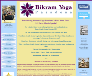 bikrampasadena.com: Bikram Yoga, Pasadena
Welcome to Bikram Yoga College of India, Pasadena Val Sklar, director