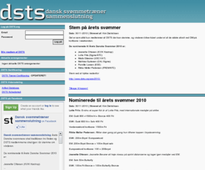 dsts.org: DSTS - Dansk Svømmetræner Sammenslutning
