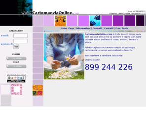 cartomanziaonline.com: Cartomanzia on line -cartomanti e consulti dal vivo
Cartomanzia Online offre il servizio di consulti di cartomanzia direttamente online. 