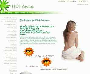 hcstrading.co.uk: Home Page from HCS Aroma
Home page, aromatherapy, aloe vera, snail gel