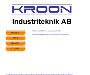 kroon-it.com: Startsida för Kroon Industriteknik AB
