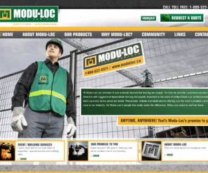 modulocusa.com: Modu-Loc - Suppliers of free-standing, temporary fence rentals
Modu-Loc - Suppliers of free-standing, temporary fence rentals