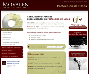 protecciondatos.org: Protección de Datos MOVALEN
Protección de Datos. Servicios Avanzados Empresas de Protección de Datos. Contacte: 902 930 824.