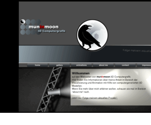 crinum.de: muninmoon : 3D Computergrafik
Website von muninmoon : 3D Computergrafik