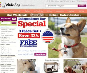 fechdog.com: Dog Supplies | Dog Beds, Dog Toys | Dog Products | FetchDog
Offering the finest selection of dog beds, dog toys and more, FetchDog is a dog-centric universe offering passionate dog people a place to find the highest quality dog supplies and information.