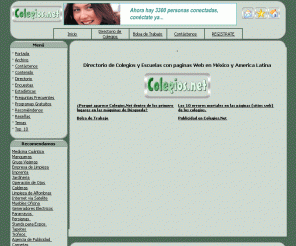 colegios.net: Colegios. Net | Directorio de Colegios y Escuelas Particulares
Directorio de Colegios y Escuelas Particulares en México y América Latina.  Directorio de Proveedores Escolares.
