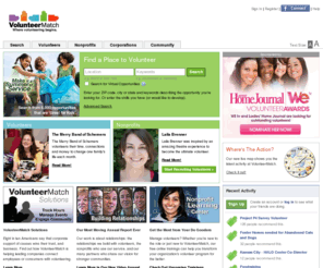 corporatevolunteeringtools.org: VolunteerMatch - Where Volunteering Begins
Search Volunteer Opportunities. VolunteerMatch provides volunteer information and listings in your local community. Find local volunteering opportunities now!