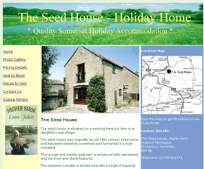 higherfarm.net: Higher Farm - The Seed House
The Seed Houe and Coarse Fishery 