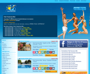 club-vacances-mer.com: Club Vacances mer, Clubs de Vacances pas cher
Club vacances mer. M VACANCES : liste des clubs vacances pas cher pour partir en bord de mer. Choisissez ce qui vous intéresse parmi nos offres d'activités. Réservez maintenant. Découvrez nos promos et offres de dernière minute.