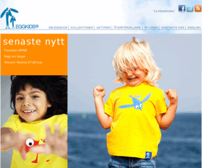 eggkids.se: Välkommen till Eggkids “Le tillsammans”
Swedish design, clothing for kids