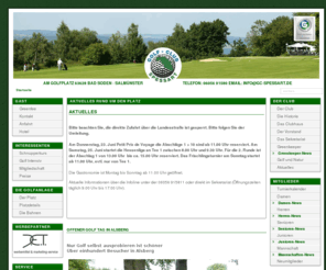 gc-spessart.com: Golf Club Spessart - Startseite
Golfclub GC-Spessart freut sich ueber Ihren Besuch.