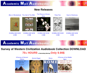 academicmp3audiobooks.com: audiobooks
audiobooks