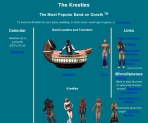 kreetles.com: The Kreetles - Most Popular Band on Gorath
