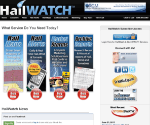 windswath.info: Hail Maps | Hail Reports | Storm Reports | Hail Reporting & Alerts | Hail Damage | Wind Damage | Tornado Damage | Provided By HailWATCH
HailWATCH provides hail reports, hail maps, hail swath reports and hail now alerts for roofers, contractors, insurance companies, public adjusters, and paintless dent repair.  