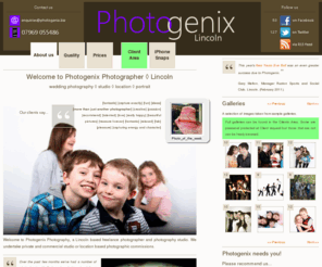 photogenix.biz: Photogenix Photographer of Lincoln - Photographer and Photography Studio
Photogenix - Professional Photographer based in Lincoln UK