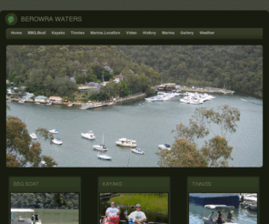 bbqboat.info: Berowra Waters Marina  -  BBQ Boat For Hire Kayak and Tinnie Hire Marina Berths
Berowra Waters Marina BBQ/BARBECUE BOAT FOR HIRE