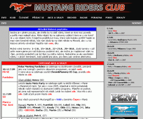 mustangridersclub.cz: Mustang Riders club CZ
