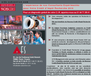 afsmanagement.com: aides subventions .com. Obtenir les aides financières et subventions pour votre entreprise avec AFS.
Quelles sont les entreprises qui ont droit aux aides financières et subventions ? Quelles actions peuvent-elles financer ? Obtenir toutes les aides financières et subventions pour votre entreprise avec AFS Management.