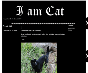 iamcat.org: I AM THE CAT | :)
website root level