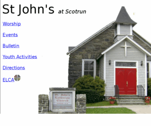 scotrun-lutheran.org: an ELCA church in the Poconos
a small congregation Lutheran church located in the Poconos in Northeast Pennsylvannia