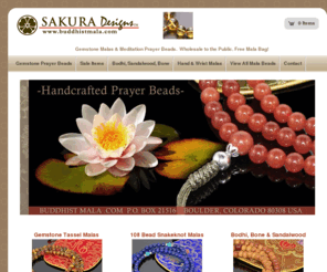 mantramalas.com: Malas, Mala Beads, Buddhist Malas and Buddhist Prayer Beads
Tibetan and Zen Buddhist Gemstone and Sandalwood Rosary Prayer Beads. Free Mala Bag!