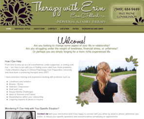 therapywitherin.com: Therapy with Erin - Home
Narrative Therapy for individuals, couples, families, and children