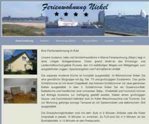 ferienwohnung-kiel.eu: Ferienwohnung Kiel, Fe-WO, Zimmer, Unterkunft, Hotel, Apartment Kiel, Schleswig-Holstein
Ferienwohnung Kiel, private Ferienwohnung in Kiel