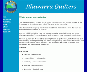 illawarraquilters.org.au: Welcome to our website!
