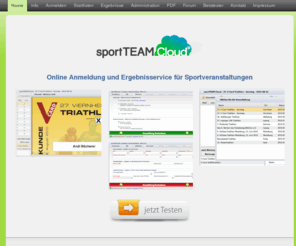 my-sportr.com: Online Anmeldung und Ergebnisse für Sportveranstaltungen
Online Anmeldung für Triathlon, Duathlon, Marathon, Lauf