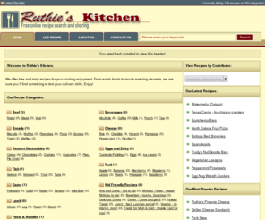ruthieskitchen.com: Ruthie's Kitchen: Delicious FREE recipes for your enjoyment! - Powered by 1faze Recipe v1.0
Meta description here..